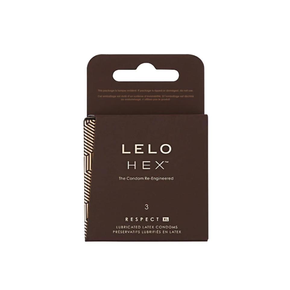 LELO Hex Respect XL Condoms 3 Packs