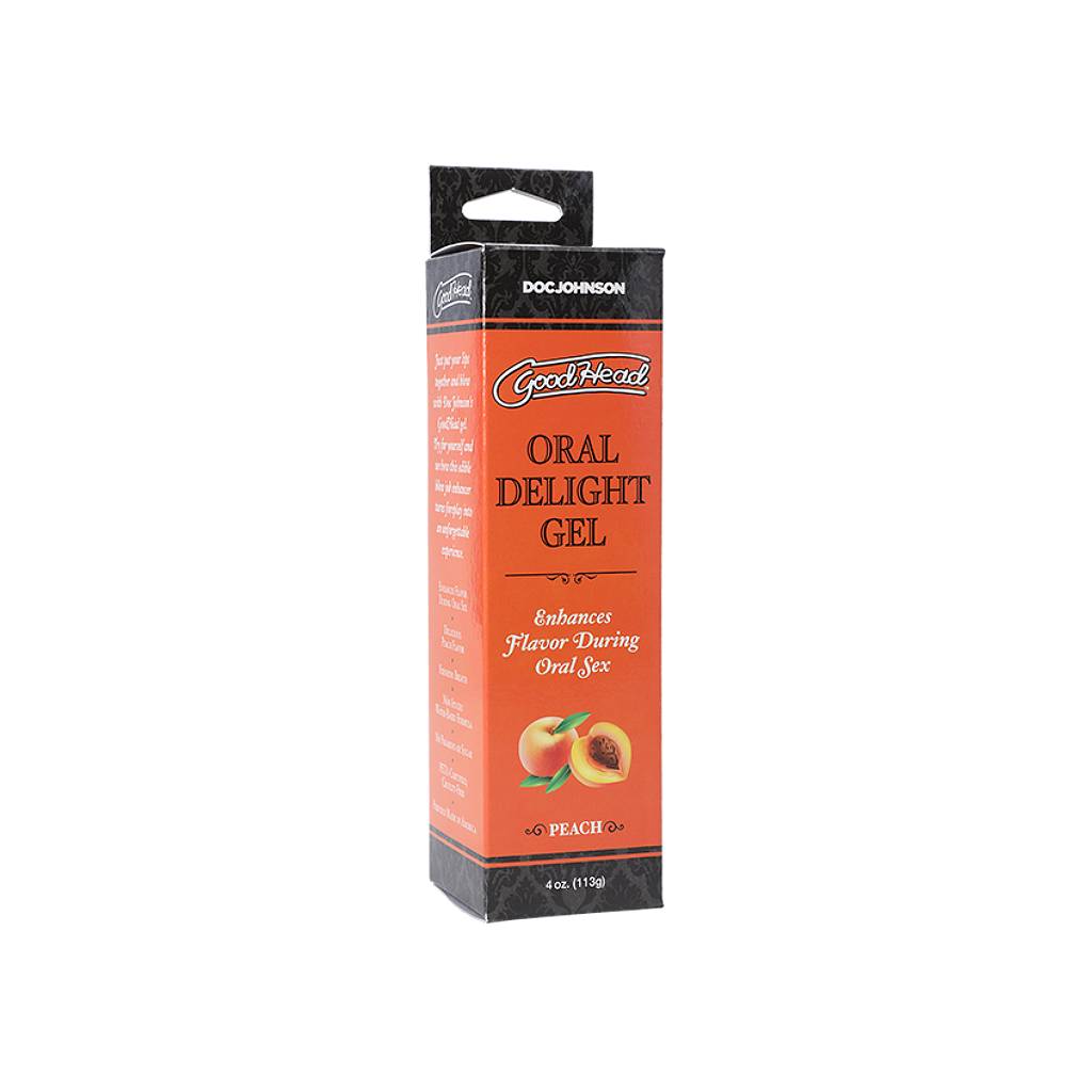GoodHead Oral Delight Gel 4oz - Peach