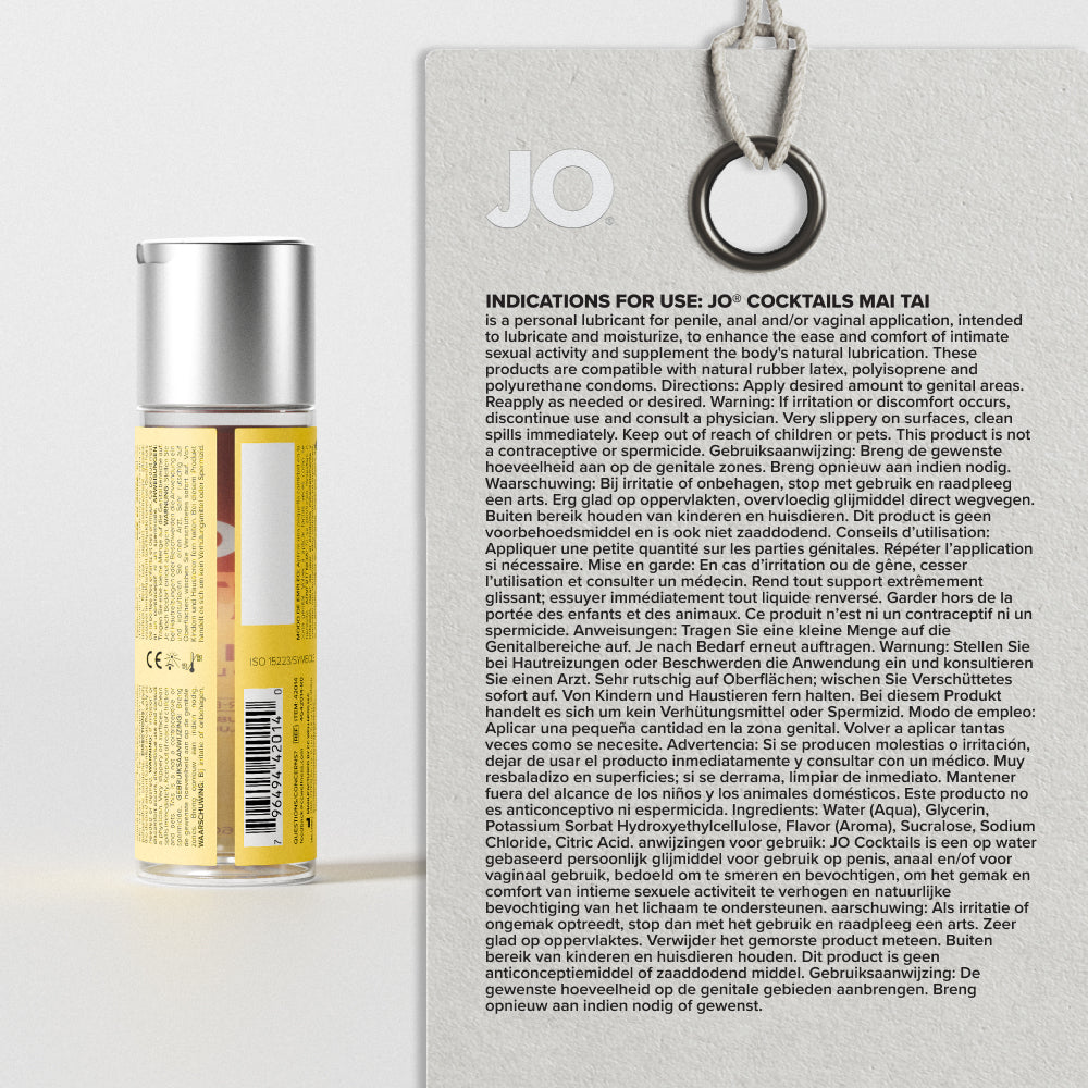 JO Mai Tai - Back of pack