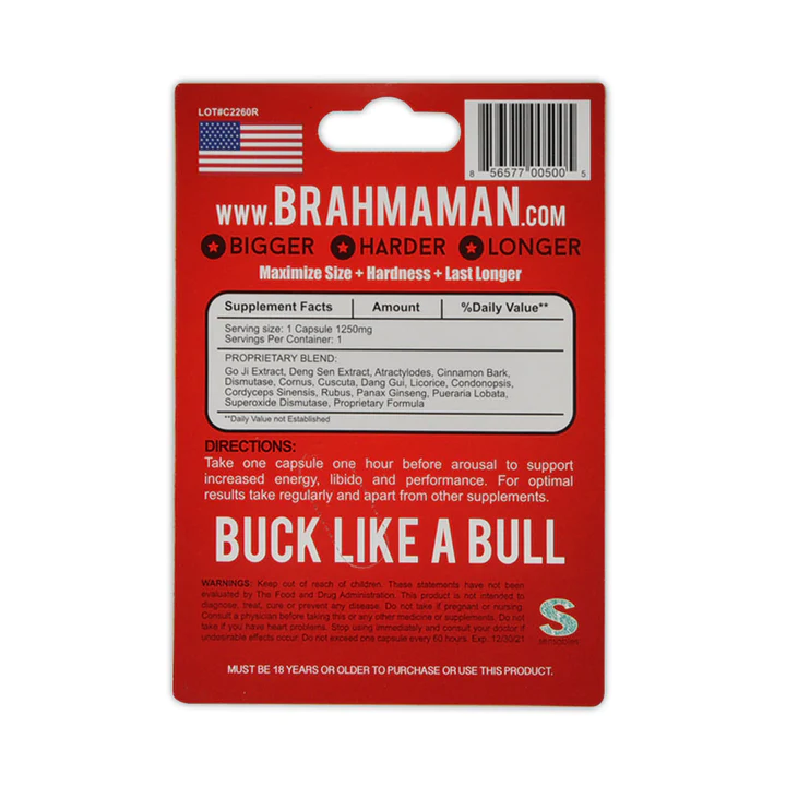 Brahma Male Enhancement Single Pack
