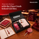 Class Crush “School Girl Box” – Satisfier First Kiss Vibrator, School Girl Costume, Tickle His Pickle Book & Lubes – Flirty Intimacy Kit for Couples