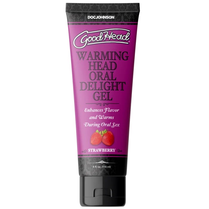 GoodHead - Warming Oral Delight Gel - Strawberry - 4 fl. oz.