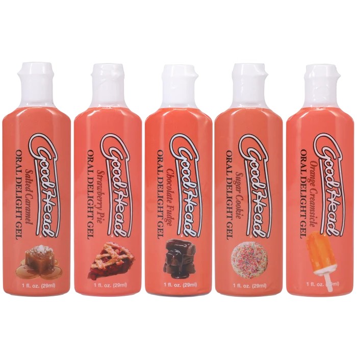 GoodHead - Oral Delight Gel - Desserts - 5 Pack - 1 fl. oz.