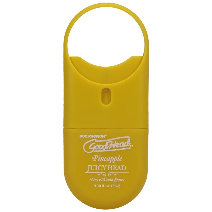 GoodHead - Juicy Head - Dry Mouth Spray To-Go - Pineapple - .30 fl. oz.