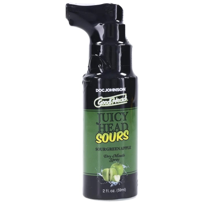 GoodHead - Juicy Head - Dry Mouth Spray - Sour Green Apple - 2 fl. oz.