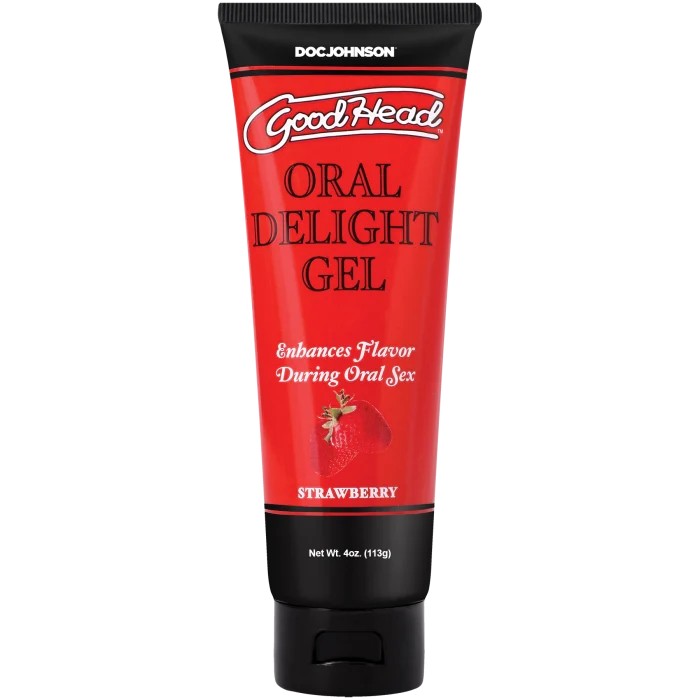 GoodHead - Oral Delight Gel - Strawberry - 4 oz.