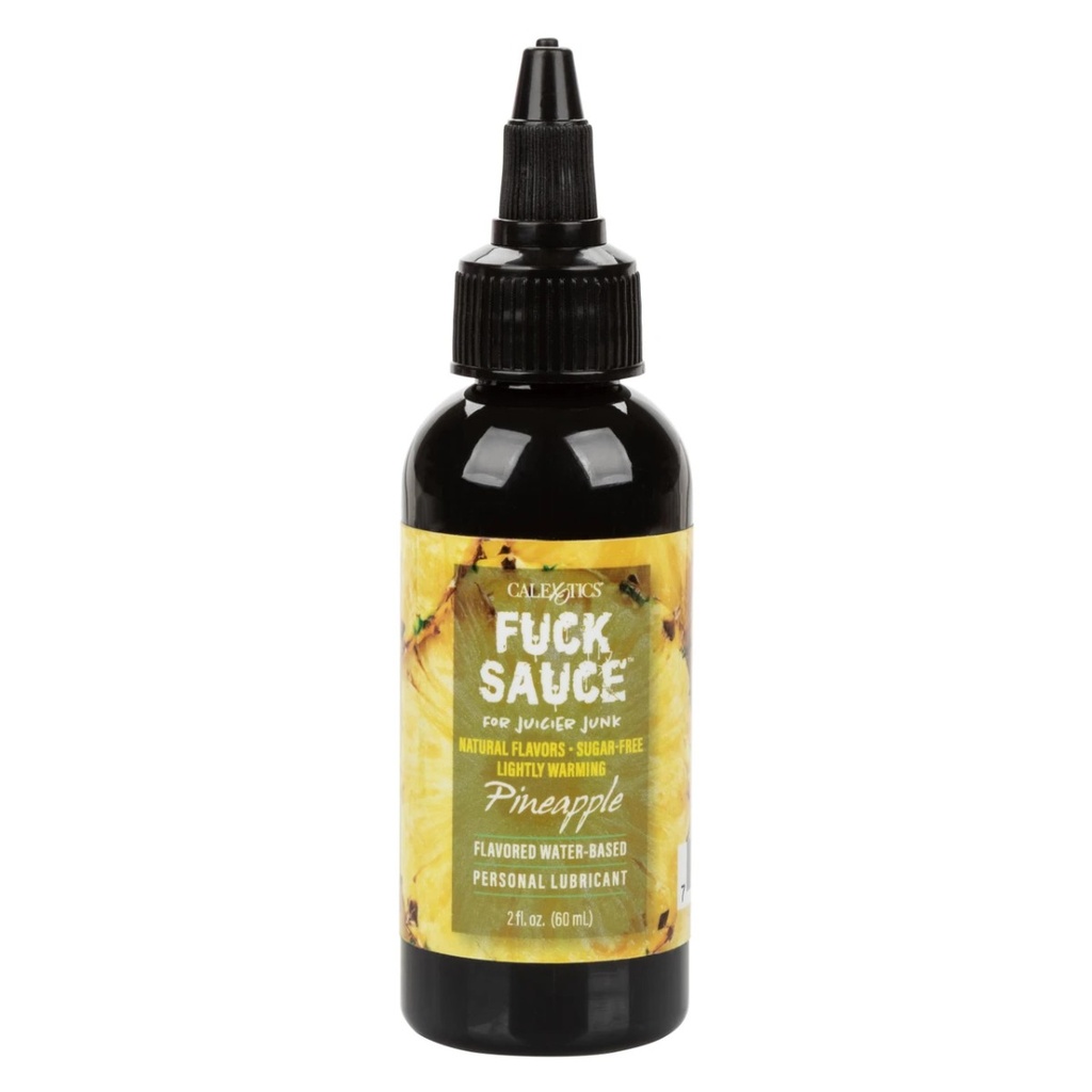 CalExotics Fuck Sauce® Flavored Water-Based Lube - Pineapple