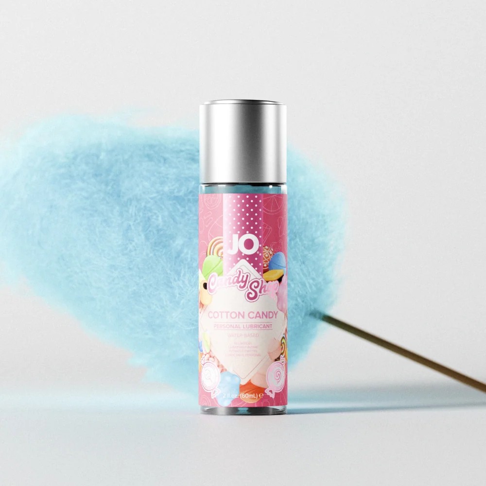JO H2O Candy Shop Cotton Candy Flavored Lubricant - 2 fl oz / 60 mL
