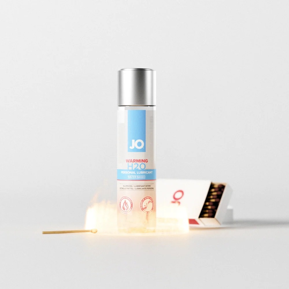 JO H2O Warming Water-Based Lubricant - 4 fl oz / 120 mL