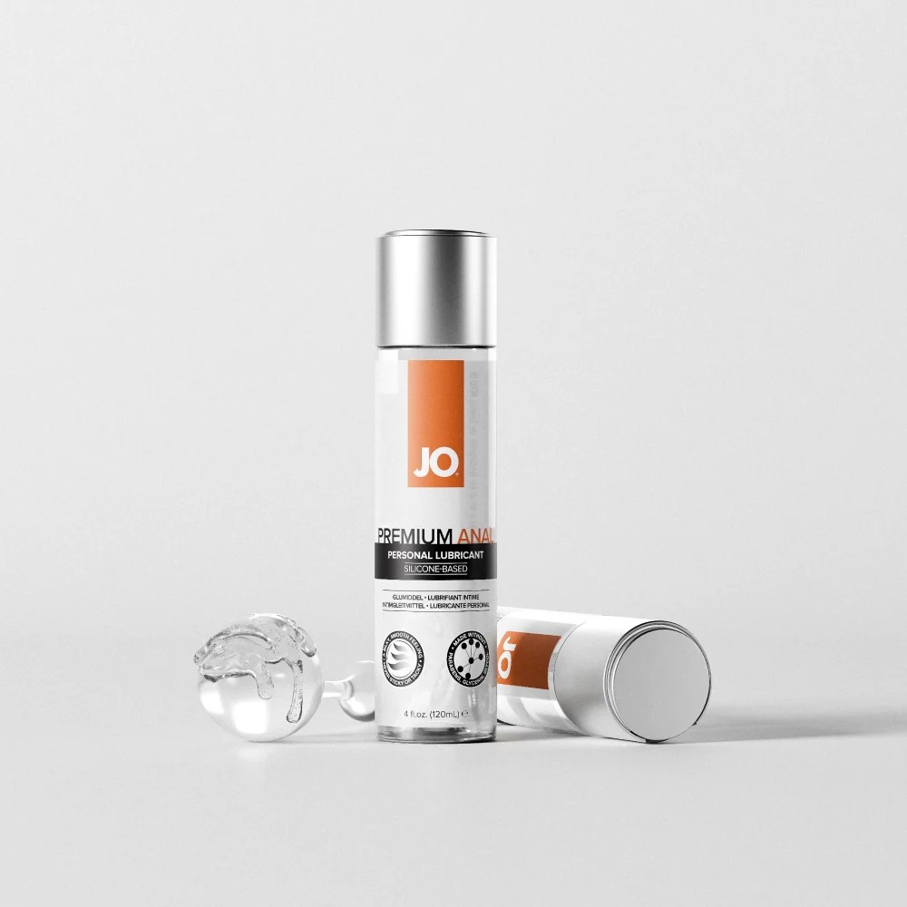 JO Premium Anal Original Silicone Lubricant - 4 fl oz / 120 mL