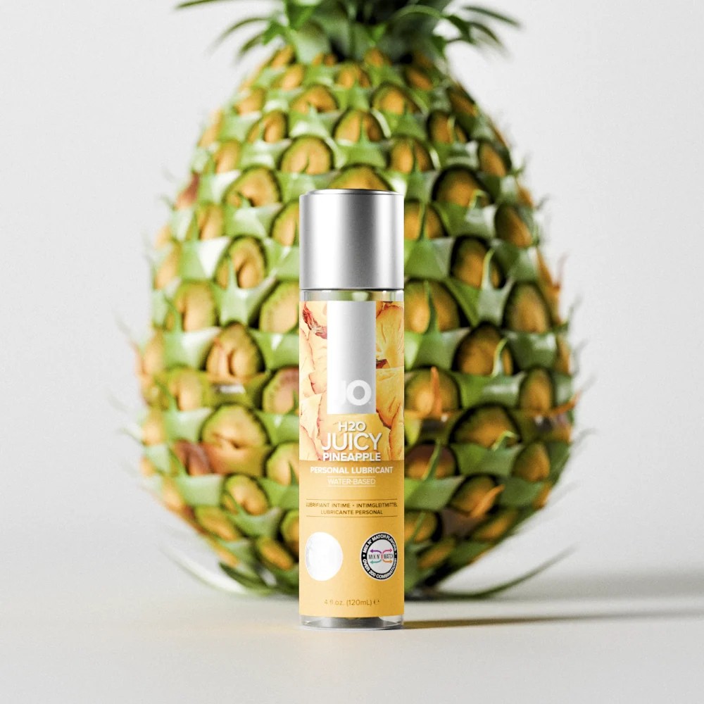JO H2O Juicy Pineapple Flavored Lubricant - 1 fl oz / 30 mL