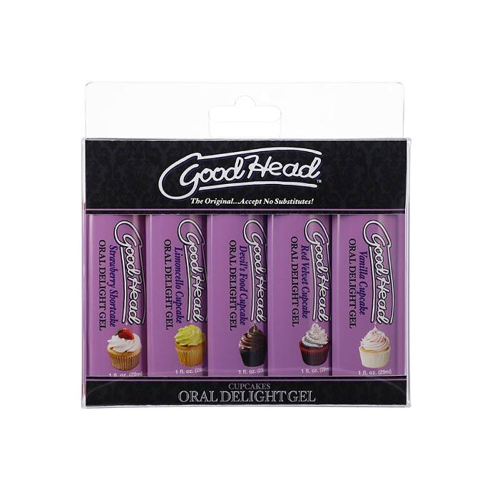 GoodHead Oral Delight Gel Cupcakes - 5 Pack
