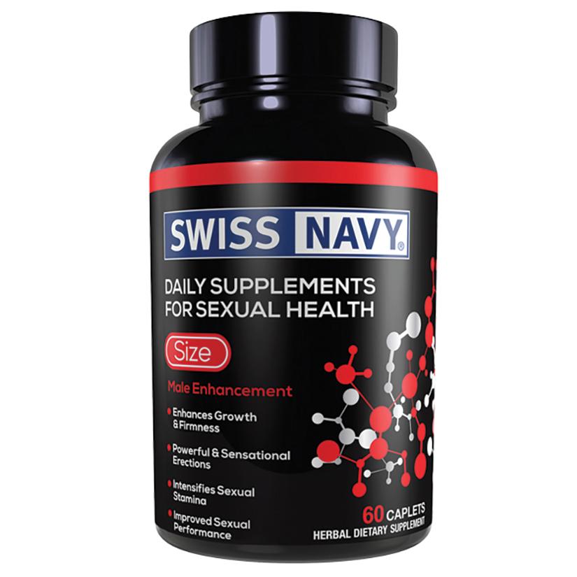 Swiss Navy Size Male Enhancement 60 Count Bottle