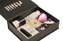 Lilith’s Bath Ritual Box – Vibrating Teaser, Bath Salts, Bomb, Shave Cream, Clitoral Serum & Massage Candle – Luxury Sensual Self-Care Spa Kit