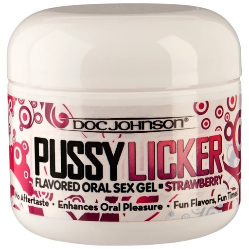 [DJ-1319-01-BU] Pussy Licker - Strawberry - 2 oz.