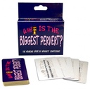 Who is the Biggest Pervert? Card Game