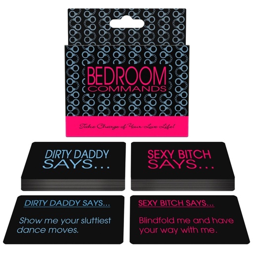 [KG-BG.R121] Bedroom Commands Card Game