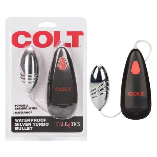 [CAL-SE-6890-50-2] COLT® Waterproof Silver Turbo Bullet