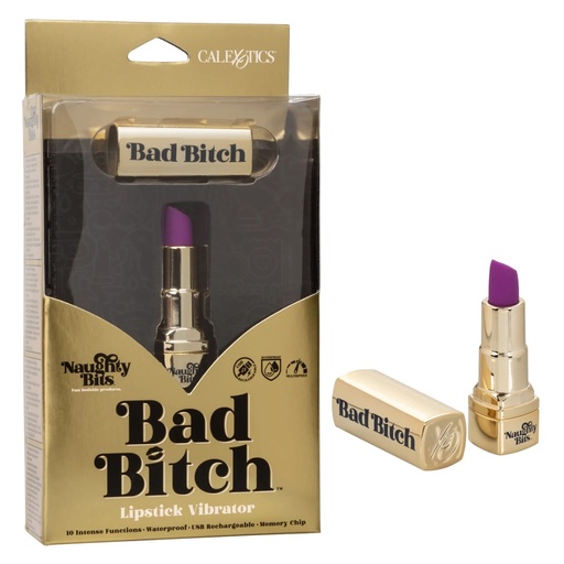 [CAL-SE-4410-00-3] Naughty Bits® Bad Bitch® Lipstick Vibrator
