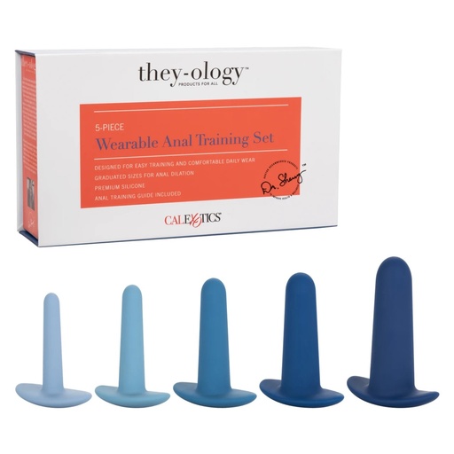 [CAL-SE-1339-30-3] They-ology™ 5-Piece Wearable Anal Training Set