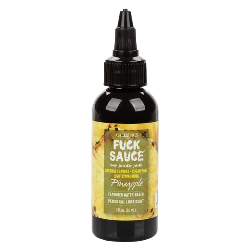 [CAL-SE-2410-12-1] CalExotics Fuck Sauce® Flavored Water-Based Lube - Pineapple