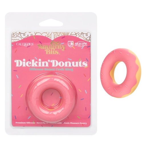 [CAL-SE-4410-50-2] Naughty Bits® Dickin' Donuts Silicone Donut Cock Ring