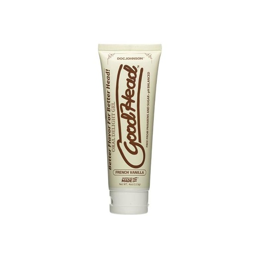 [DOJ-69599] GoodHead Oral Delight Gel 4oz - French Vanilla