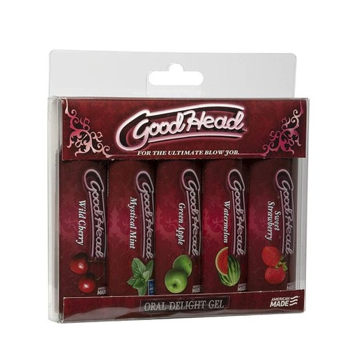 [DOJ-89019] GoodHead Oral Delight Gel 1oz Multi 5 Pack