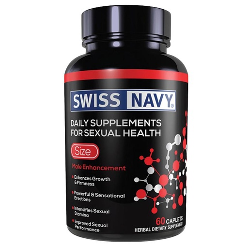 [MDS-01421] Swiss Navy Size Male Enhancement 60 Count Bottle