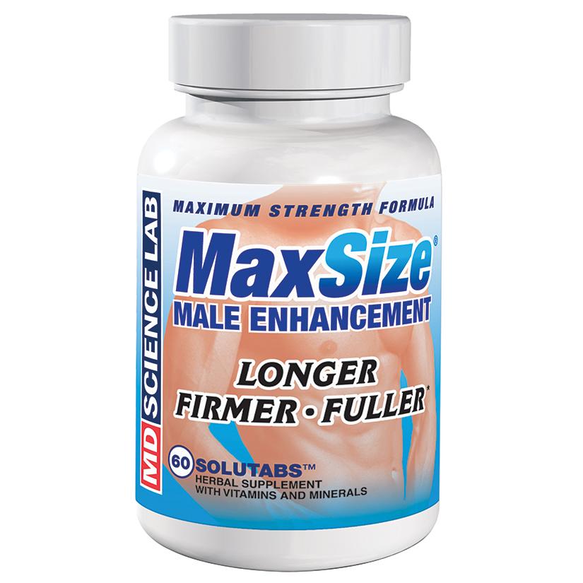 MAX Size Male Enhancement 60 Count Bottle