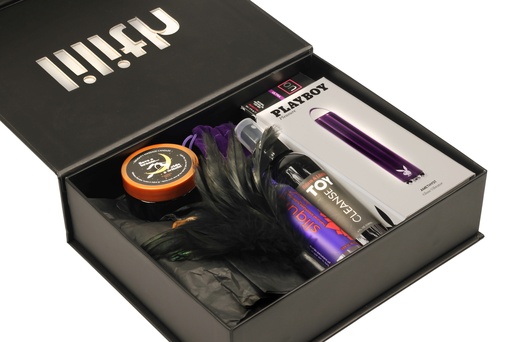 [A&L-2665] Season of the Witch – Amethyst Glass Wand, Witch Costume, Candle & Pleasure Essentials – Fantasy Roleplay Intimacy Kit