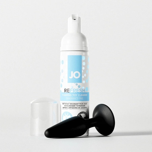 [SJO-40376] JO Refresh Foaming Toy Cleaner Fragrance-Free - 1.7 fl oz / 50 mL