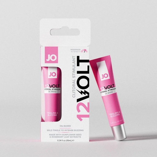 [SJO-41217] JO 12Volt Clitoral Serum Stimulant - 0.34 fl oz / 10 mL