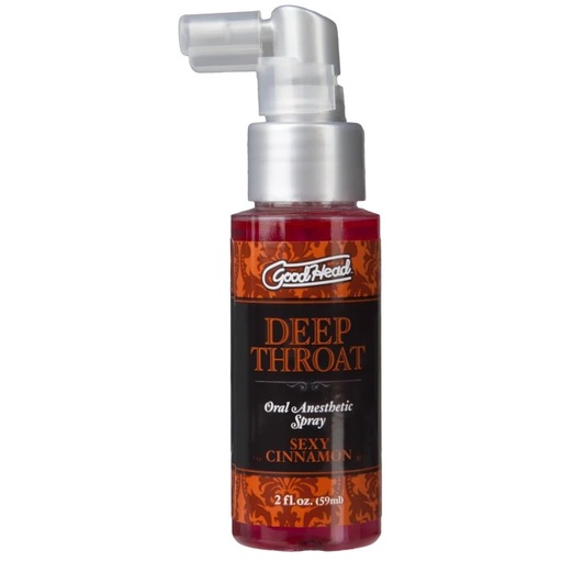 [DJ-1360-16-BX] GoodHead - Deep Throat Spray - Cinnamon - 2 fl. oz.