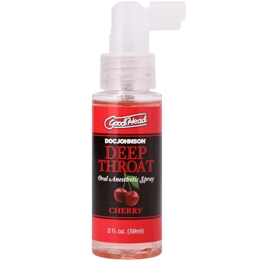 [DJ-1360-17-BX] GoodHead - Deep Throat Spray - Cherry - 2 fl. oz.