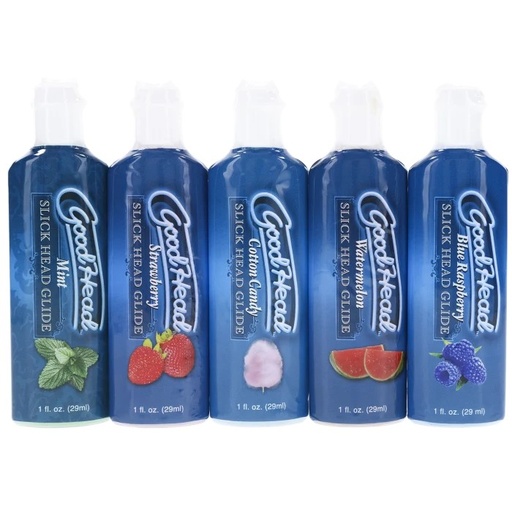[DJ-1360-14-BX] GoodHead - Slick Head Glide - 5 Pack - 1 fl. oz.