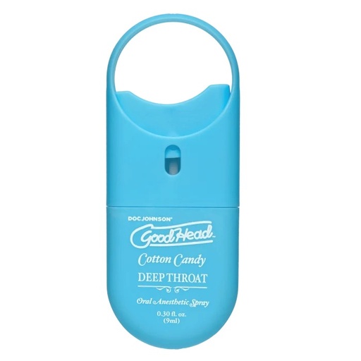 [DJ-1360-59-CD] GoodHead - Deep Throat Spray To-Go - Cotton Candy - .30 fl. oz.