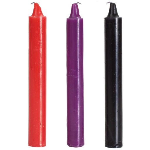 [DJ-2101-01-CD] Japanese Drip Candles - 3 Pack